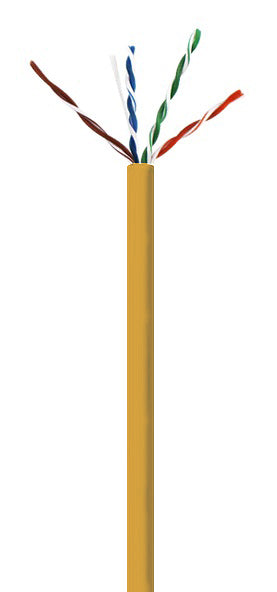 CAT6 550MHz NO SPLINE ORANGE