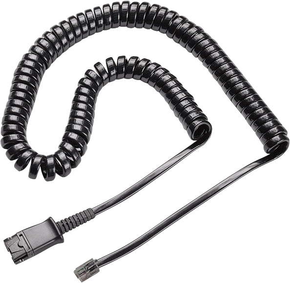 Coil Cord to QD Modular Plug- U10