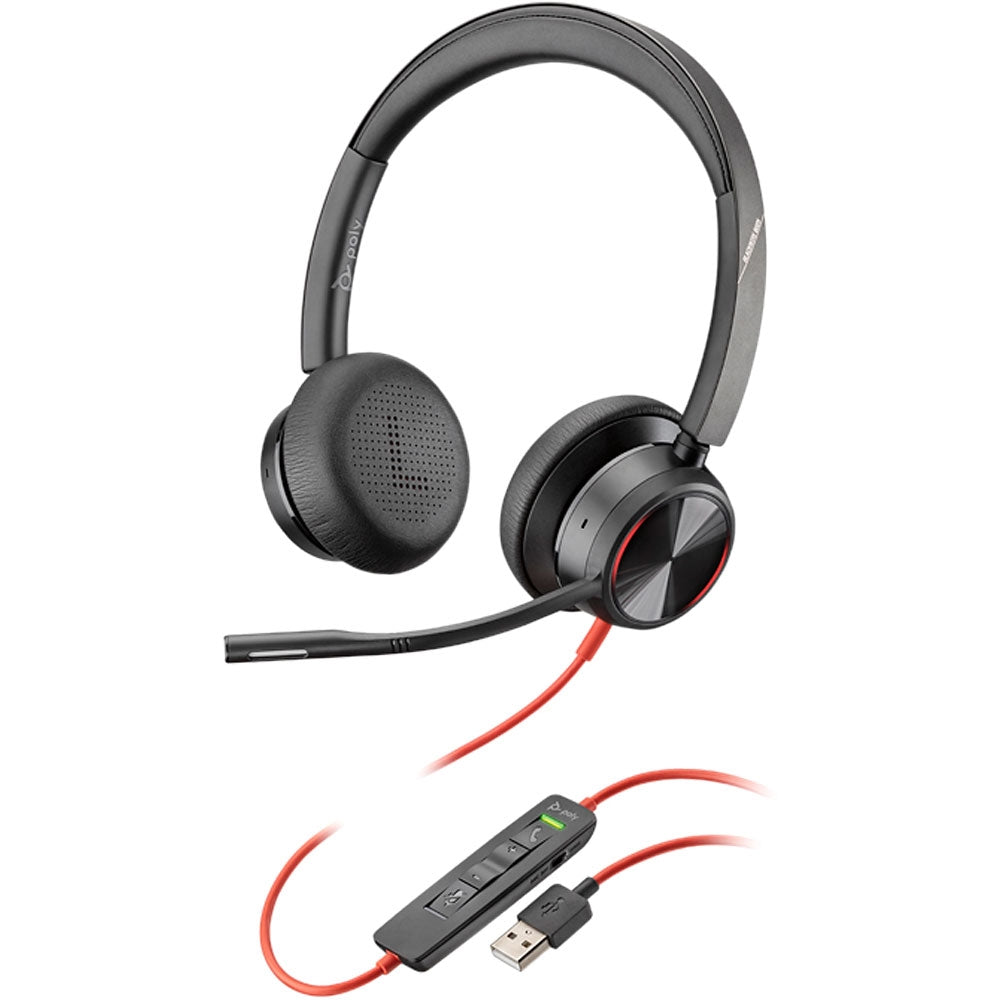 BLACKWIRE 8225- USB-A DUAL EAR