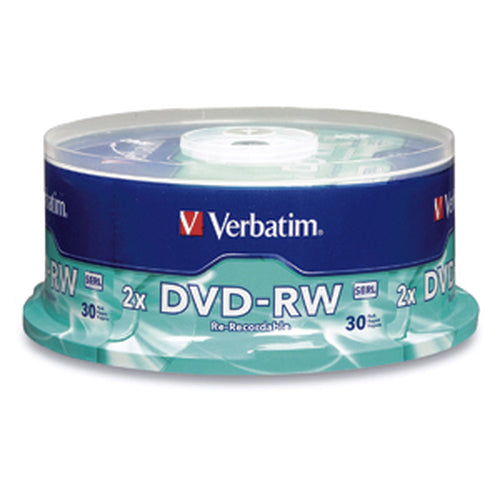 30PK DVD-RW 4X 4.7GB BRANDED SPINDLE (EOL)