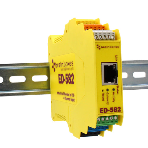 ETHERNET TO RTD -22F TO +176F INDUST L 4 CHANNEL REMOTE IO MODULE