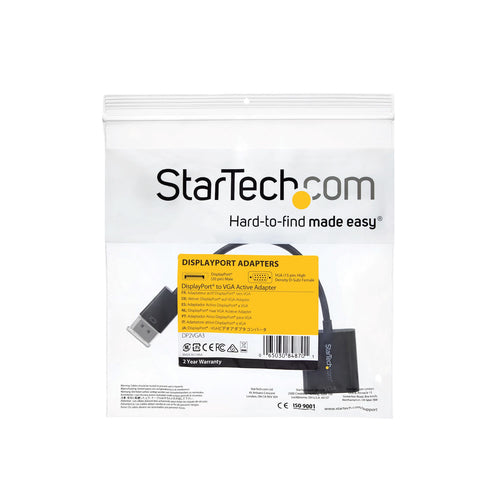 DISPLAYPORT TO VGA ADAPTER DP TO VGA CONVERTER DONGLE - DP TO VGA