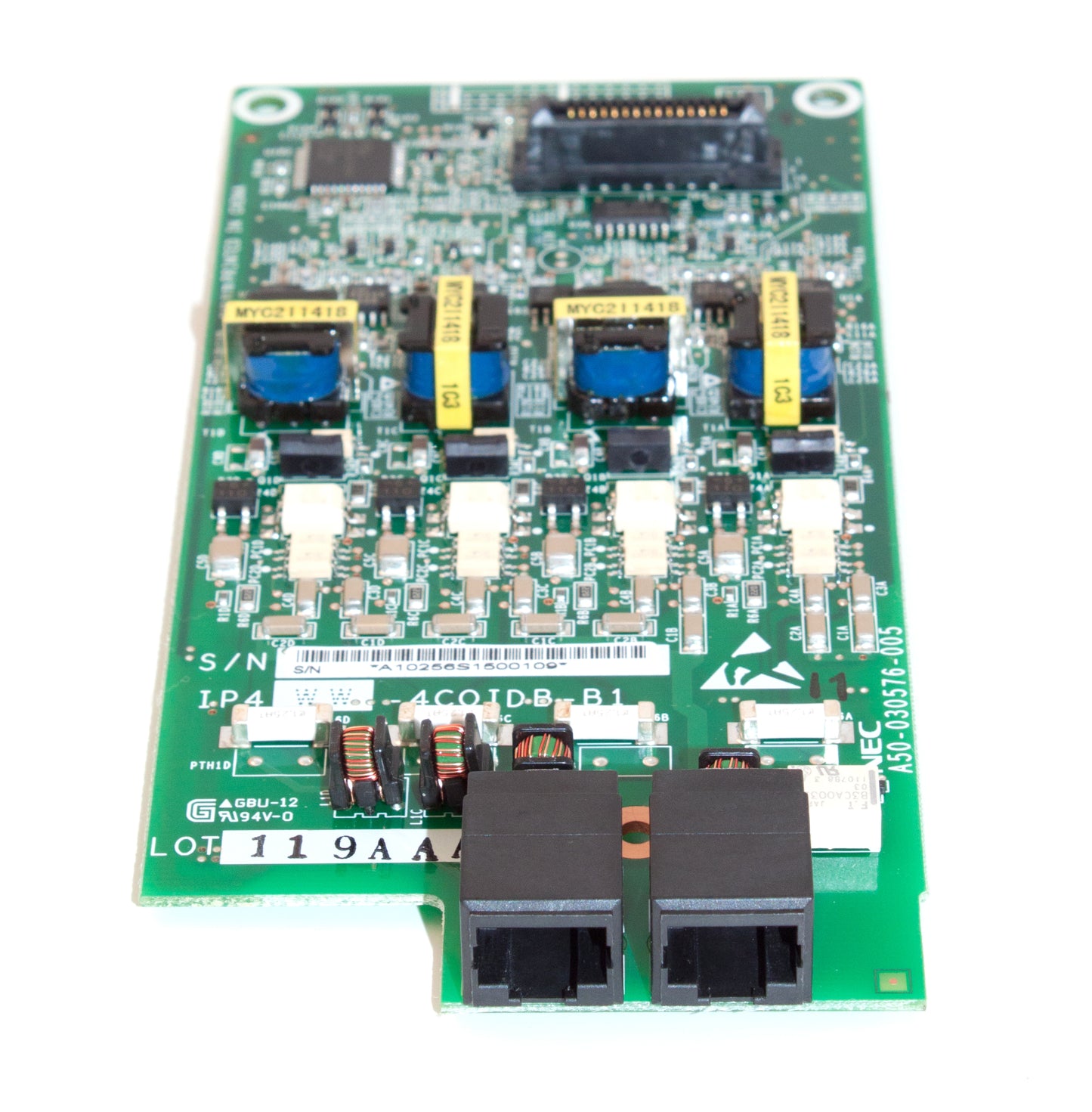 BE110256 4-Port Loop-Start CO Line Card