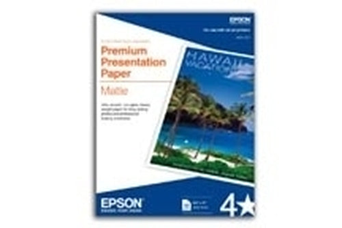 50 SHEET 8.5X11 LTR DOUBLE SIDED MATTE PAPER FOR EPSON INKJETS