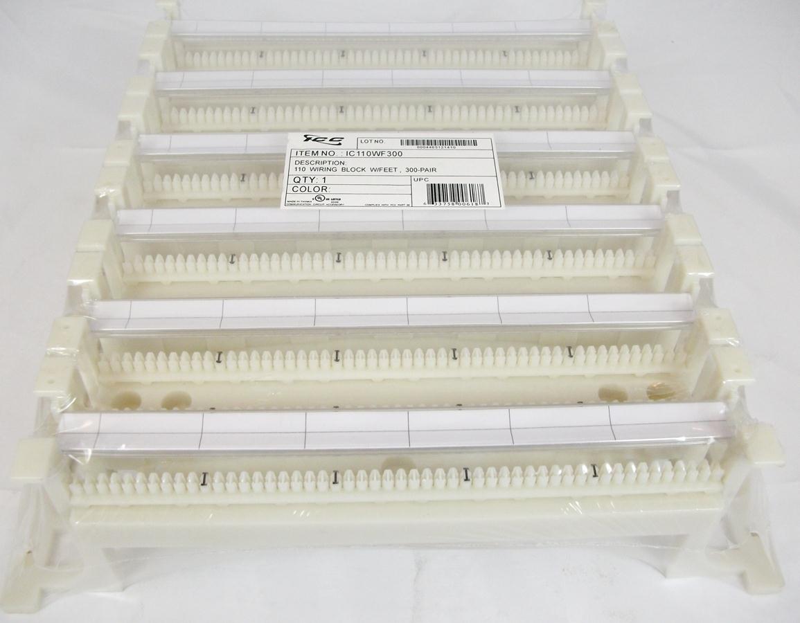 110 WIRING BLOCK W/ FT- 300-PAIR- CAT 5e