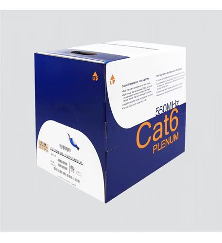 CAT 6 UTP PLENUM NO SPLINE GREEN