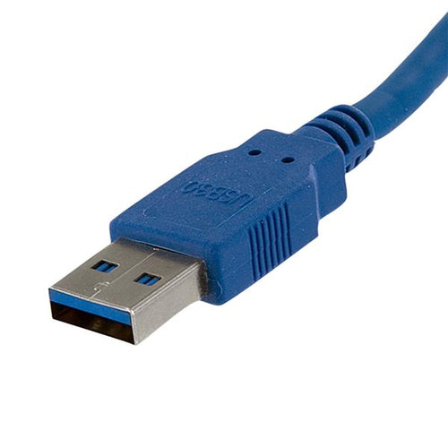 6FT USB 3.0 CABLE TYPE A BLUE USB-A CABLE MALE TO MALE