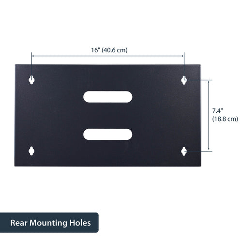 WALL MOUNT PATCH PANEL BRACKET 6U NETWORK PANEL MOUNTING BRACKET