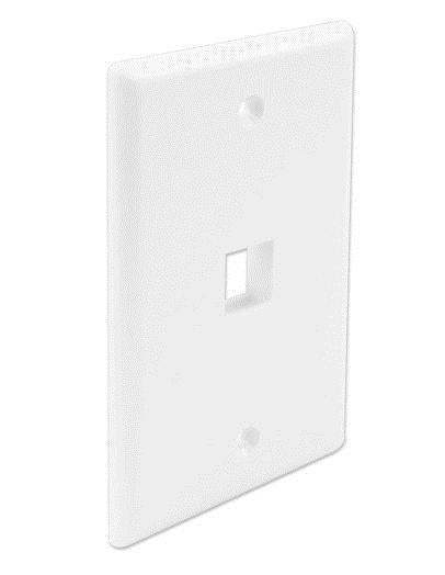 FP01PWH-SPK FACEPLATE 25 PK WHITE