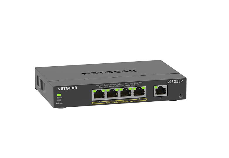 5 Port GB PoE Smart Plus