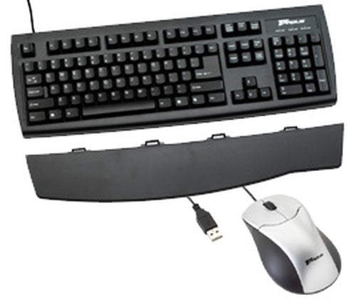 COMBO 104KEY USB CORPORATE HID KEYB MOUSE BLACK/SILVER