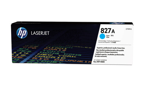 827A CYAN TONER CARTRIDGE FOR LASERJET