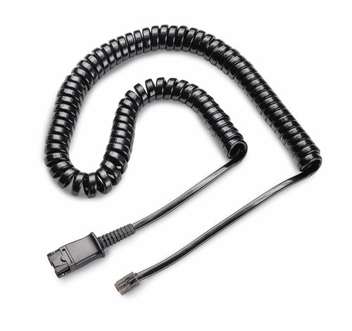 U10P COILED CORD QD TO MODULAR