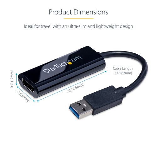 USB TO HDMI ADAPTER EXTERNAL DISPLAY VIDEO CONVERTER DONGLE