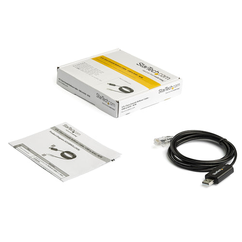 6FT CISCO USB CONSOLE CABLE USB TO RJ45 ETHERNET ROLLOVER CABLE