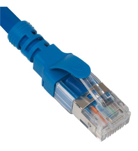 PATCH CORD, CAT6A, U/FTP, 1',10PK,BL