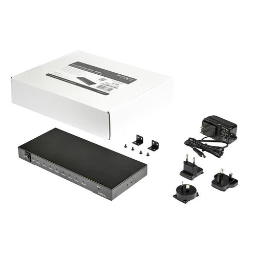8 PORT 4K HDMI SPLITTER EDID HDCP UHD SIGNAL VIDEO SPLITTER