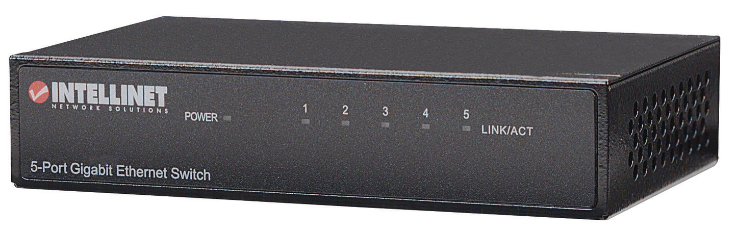 Gigabit 5 Port Switch- Desk- Metal