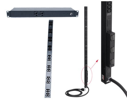POWER MGMT 19in RACK 15A 14 OUTLET