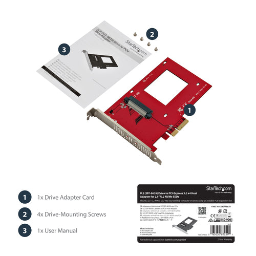 U.2 TO PCIE ADAPTER SFF 8639 U.2 NVME SSD PCIE SSD ADAPTER