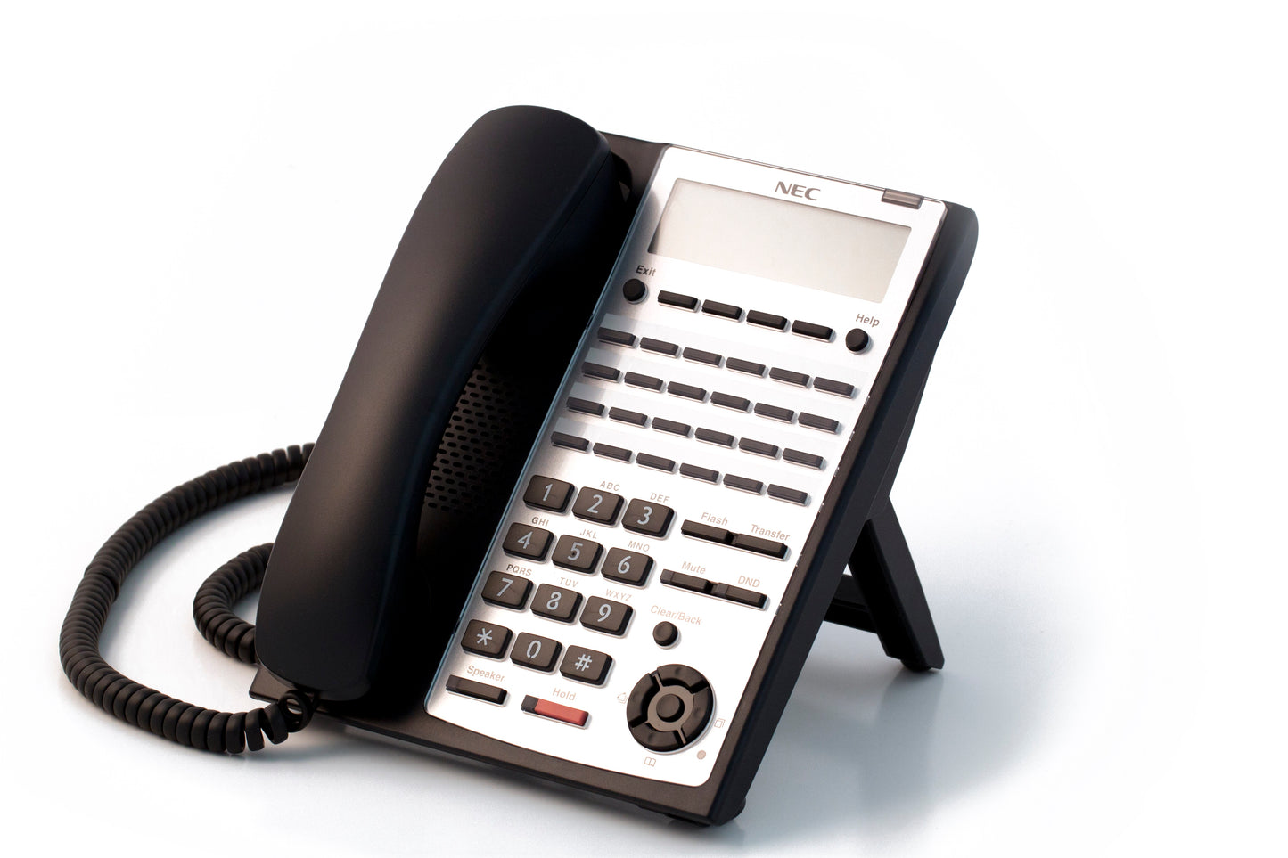 BE110272 24-Button Full-Duplex Tel Black