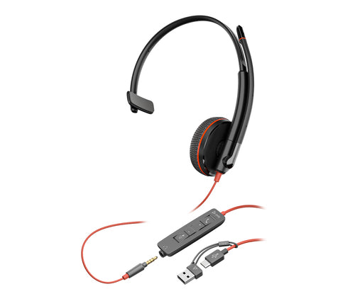 POLY BW 3215 USB-C HS USB-C/A BULK