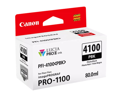 PFI-4100 PBK LUCIA PRO II INDIVIDUAL INK TANK