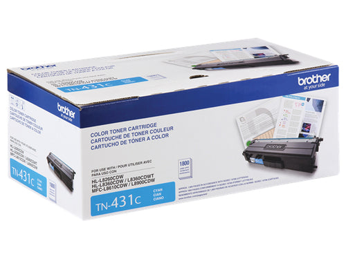 TN431C CYAN TONER MFCL8610CDW L8900CDW