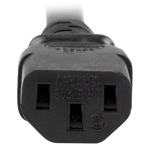 6FT POWER EXTENSION CORD C13 TO C20 COMPUTER MONITOR POWER CABLE
