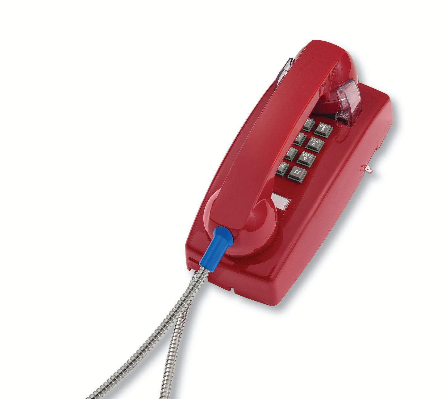 255447ARC20M Wall Phone w/Armored Cord