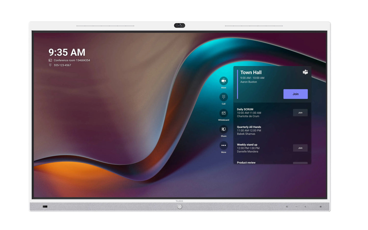 MeetingBoard for Medium & Large rooms