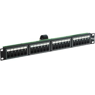 PATCH PANEL-F/TELCO-8P2C-24-PORT-1RM