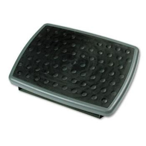 ADJUSTABLE FOOT REST CHARCOAL GREY 13IN X18IN X4IN