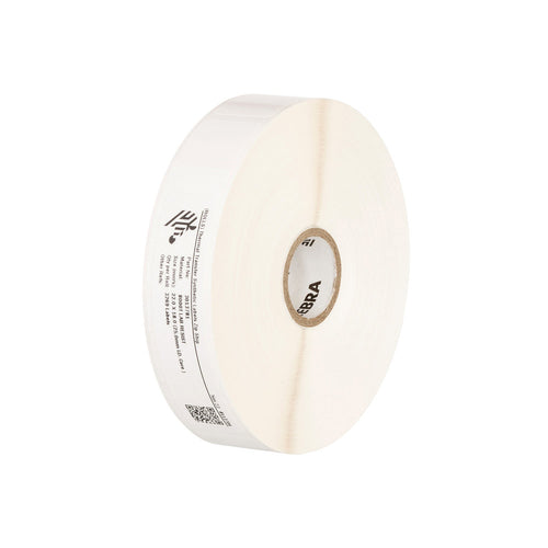 2PK LABEL PAPR 4X4.5IN DT 8000D LAB COATED PERM ADH 3IN 1000/ROLL
