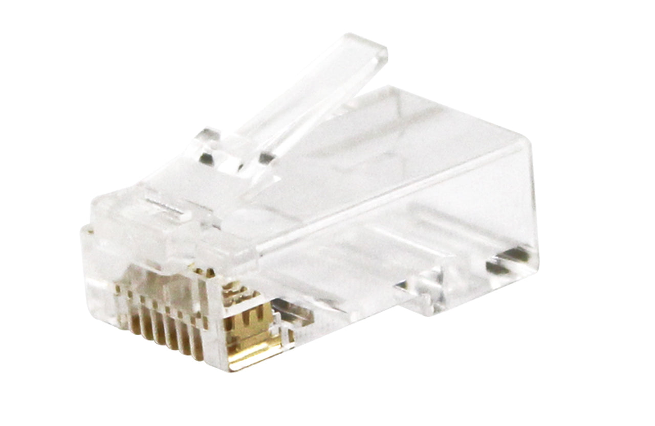 RJ45 CAT6 MODULAR PLUG 100 PACK
