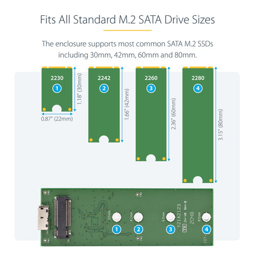 M.2 SSD ENCLOSURE USB M2 SATA USB3 SATA M.2 SSD PORTABLE ADAPTER