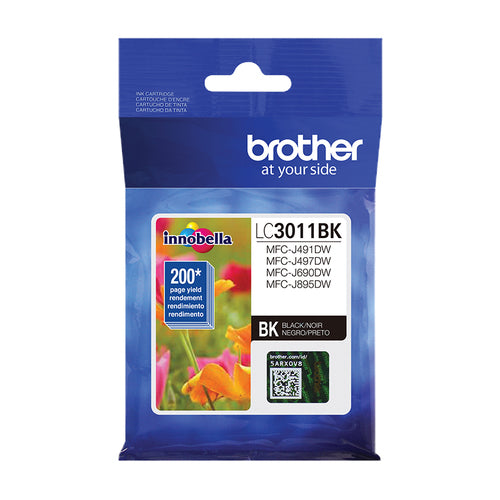 LC3011BK STANDARD BLACK INK MFC-J491DW/J497DW/J690DW/J895DW