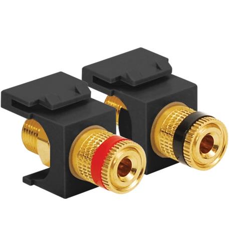 MODULE, BINDING POST, GOLD PLATED, BK