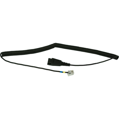 GN8XXX HEADSET COIL CORD W/GN QD SUPPORTS GN8000/8050/8210