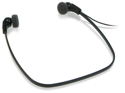 TRANSCRIPTION STEREO HEADPHONES LIGHTWEIGHT UNDER-THE-CHIN STYLE