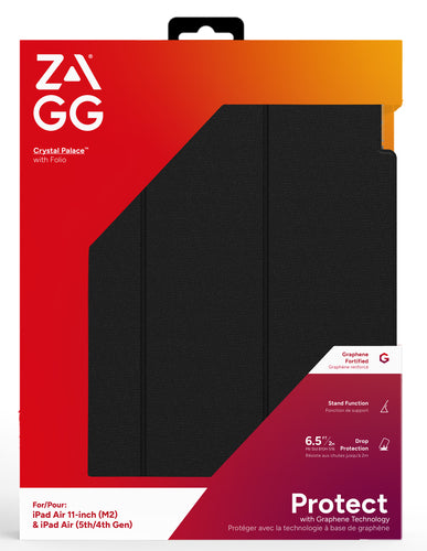 ZAGG CRYSTAL PALACE FOLIO FOR APPLE IPAD AIR 11 M2