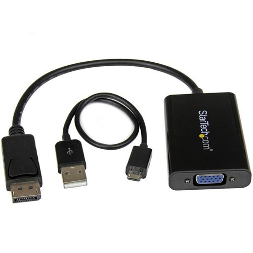 DISPLAYPORT TO VGA ADAPTER - DP TO VGA CONVERTER MONITOR DONGLE