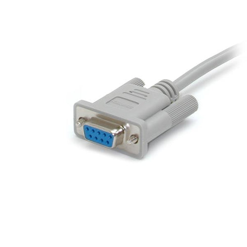 15FT VGA MONITOR NULL MODEM SERIAL CABLE DB9 M/F