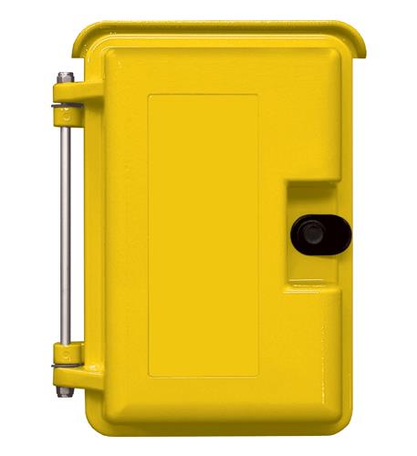 Weatherproof Box Yellow 9in x 12in