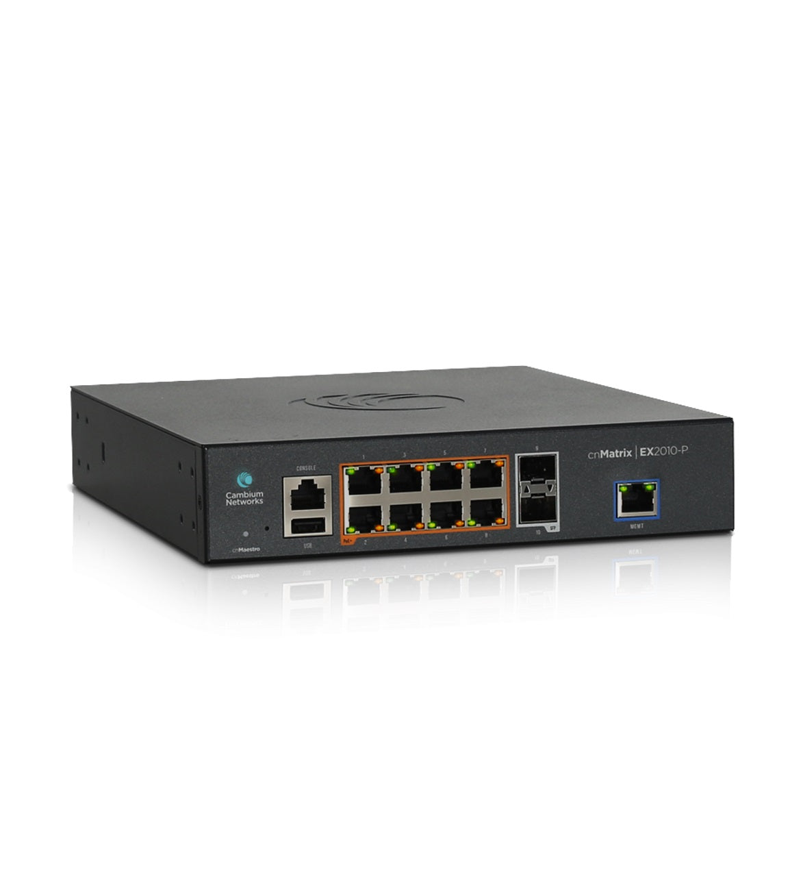 PoE Switch- 8 1G and 2 SFP fiber ports
