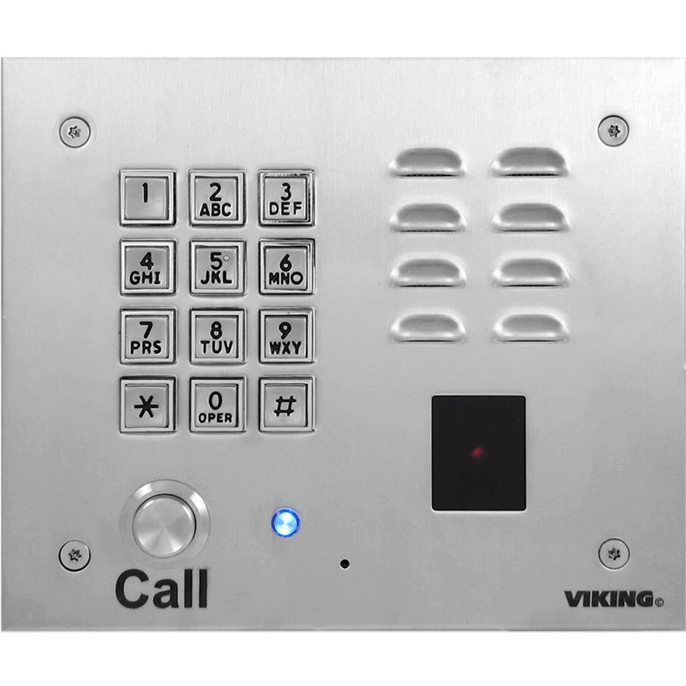 VoIP Vandal Resistant Phone Stainless