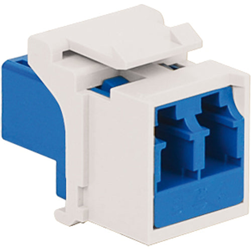 MODULE FIBER OPTIC- LC- DUPLEX- WHITE