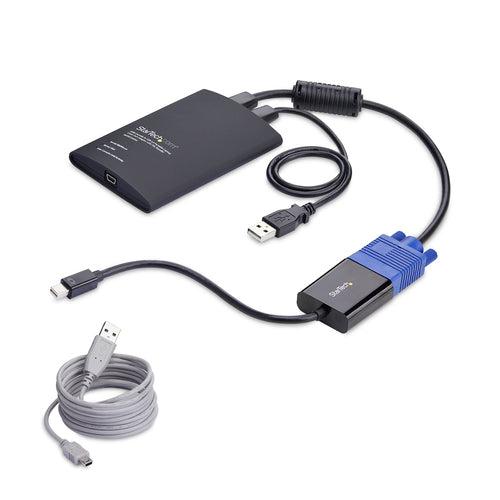 USB CRASH CART ADAPTER - VGA/MINI DISPLAYPORT KVM CONSOLE