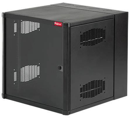 WALL MOUNT CABINET DOUBLE HINGED 8U