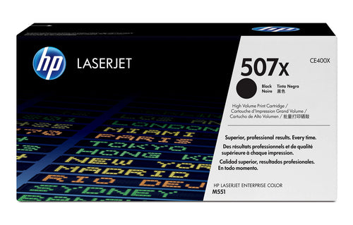 507X BLACK CARTRIDGE TONER FOR LASERJET